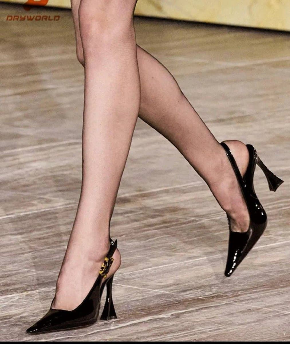 Женские черные туфли DRYWORLD на шпильке, 2024