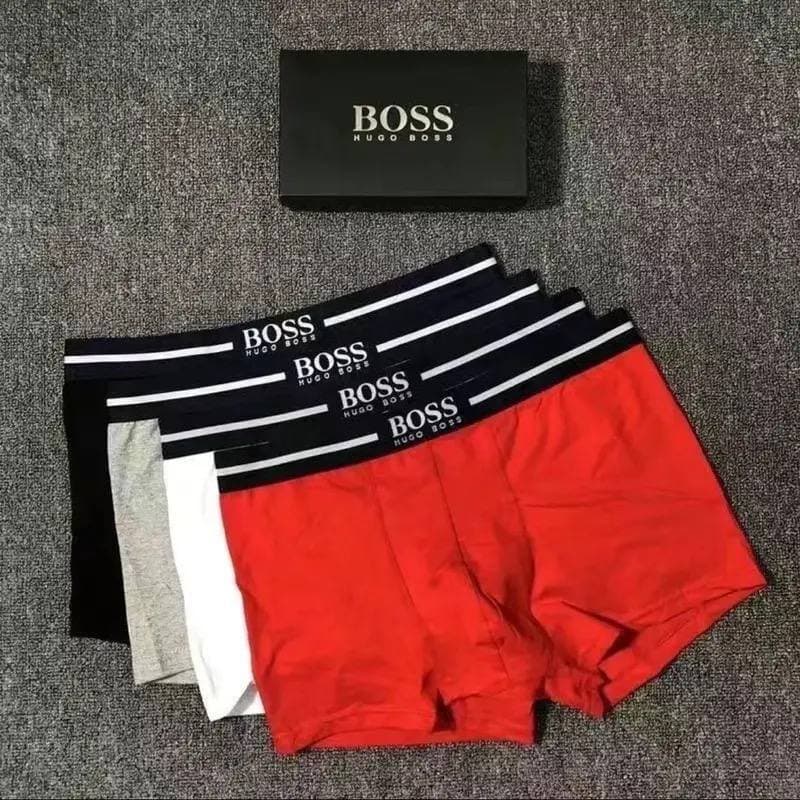 Набор мужских трусов BOSS, хлопок, 2-3 шт.